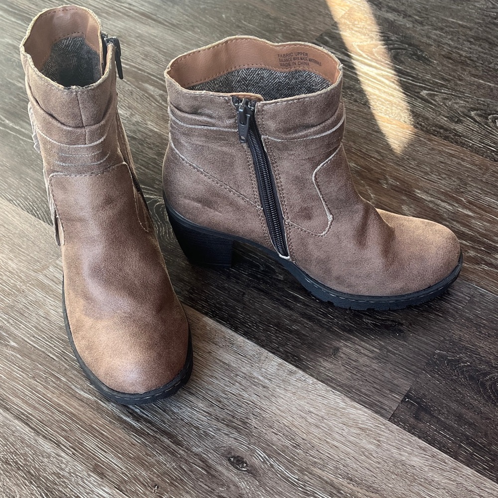 B.O.C Brown Ankle Booties